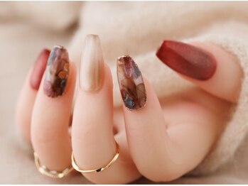 エムスラッシュネイル 本牧店(M SLASH)/秋ネイル♪