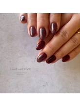 リアンスネイル ヴィヴィッド 岡山店(LianS nail ViViD)/ワンカラー＋一色