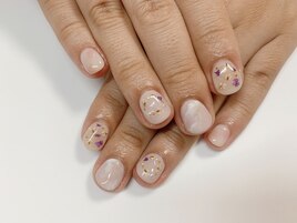 押し花ネイル☆