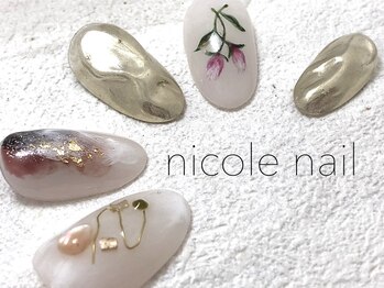 ニコルネイル(nicole nail)/H1113　Flower　￥12000