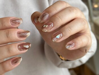 アイネイルズ 吉祥寺店(I nails)/もやもやネイル