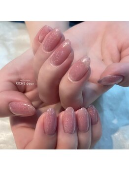 リッシュ ドゥ(RICHE deux)/うる艶♪ピンクラメワンカラー!