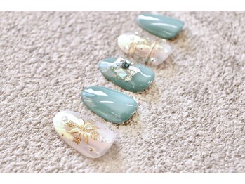 プレンティー 北千住西口店(plenty)/雪ネイル