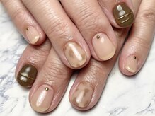 ヘアーアンドネイル ルシア(Hair&Nail Lucia)/ミラー×アニマル柄ネイル！