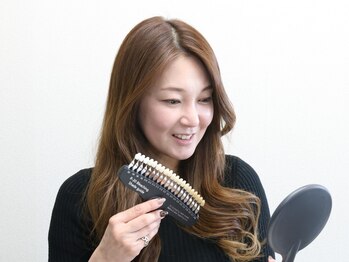 ナナココ(7KOKO)の写真/気になっていた歯の黄ばみも、白く輝く美しい口元に！施術後の効果にリピーター続出中☆