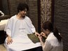 【メンズ極める】コース(ネックリンパ＋顔ほぐし+ネイルケア)￥15400