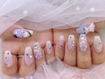 ネイル アリーズ セカンド(nail Allies 2nd)/痛ネイル 3D チーク