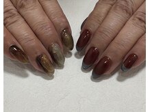 ロトリー(Lotly.)/マグフレンチとニュアンスネイル