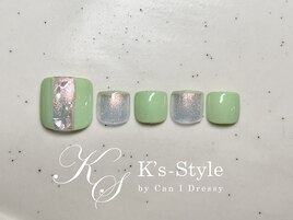 4月新作のフットデザイン