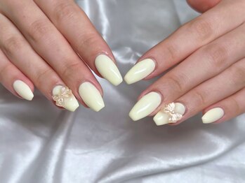 ファネル 京橋(FANELU)/ワンカラー/春/イエロー/リボン