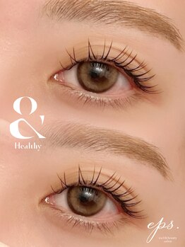 エピス(eps.)の写真/【今話題の&healthy(アンドヘルシー)導入♪】マツエク+パーマで憧れのぱっちりeyeに♪イベント前にも◎