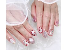 東海最大級ネイルサロン by レディスペネイル 名駅店/ハート×キルティング