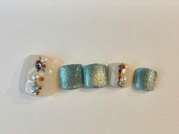 アイネイルズ 梅田店(I nails)/フットマグネットデザイン