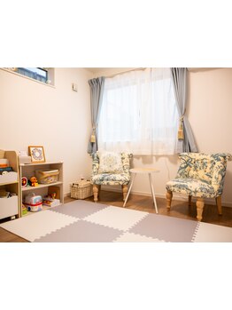 お子様同伴OKのサロン