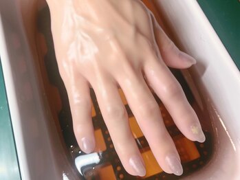 フルール(fleur.)の写真/【美爪ケアご褒美コース¥5000～】お爪だけでなくハンドスパ、パラフィンパックでしっとり潤いを♪