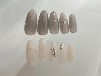 金木犀 札幌駅前店/シンプルアートネイル〇7,900円