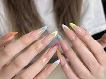 モナサロン(Mona salon)/カラフルカラーフレンチ