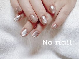 夏ラメラメネイル