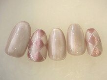 ネイルサロン フローリア(nail salon Florir)/チェック柄ネイル
