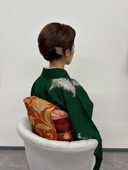 ミカヅキ 赤坂/着付け&ヘアセット!