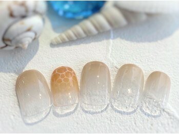 ネイルアンドアイラッシュサロン ブレス 長町南駅店(BLESS)/ドロップアートネイル