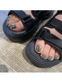 FOOT1本アート