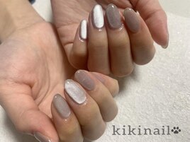 マグネットネイル　シルバー