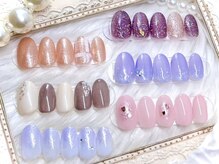 ボガスティーズネイル(Vogusty's nail)/初回シンプルパールグロウネイル