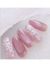 ロゼッティ(ROSETTY)/春☆サクラ☆ピンクネイル☆