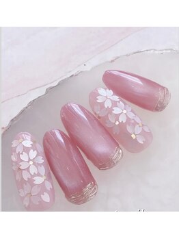 ロゼッティ(ROSETTY)/春☆サクラ☆ピンクネイル☆