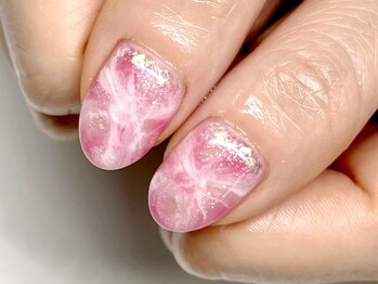 ピンクニュアンスネイル ¥11500