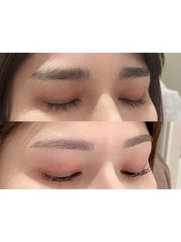 アイブロウメニューがあるサロン