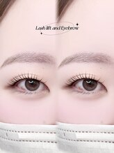 メル(meru)/eyebrow × lash lift