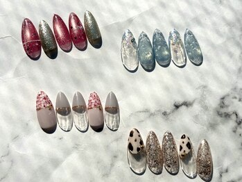 ヘルモッソ(hermoso)の写真/シンプルから個性派まで何でもお任せ！リーズナブルで通いやすい♪とっておきの指先を演出♪