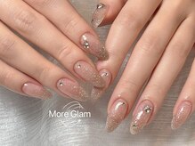 モアグラム 渋谷道玄坂店(More Glam)/ラメグラデーションストーン放題