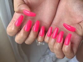 ネイルピンクネイル