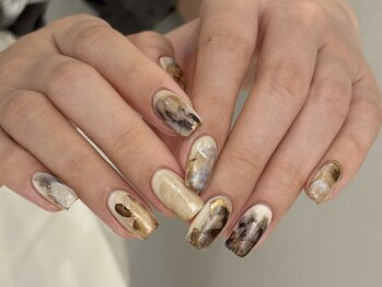 フィロンネイル シェレーヌ(filonnail Cherene)の写真/"こだわりぬいたさりげなさ"を。インク/色混ぜ等ニュアンス特化のデザインが豊富【定額デザイン7,500円～】