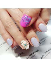 ネイルトレード 西荻窪店(NAIL TRADE)/エスニックネイル