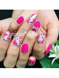 ハンドネイルデザイン★rose