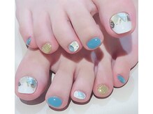 カラン 焼津店(CALIN)/さわやかシェルネイル