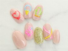 ネイルズガッシュ 蒲田西口店(NAILsGUSH)/＊Poppinネオン＊