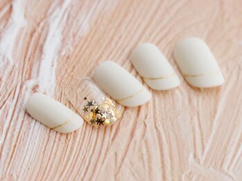 イルソーレネイル(ILSOLE NAIL)/星のグラデーションネイル