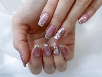 プティ アイビューティ 京橋店(peTiT eyebeauty)/マグネット ガラスフレンチ風