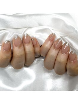 センスネイル(Sense nail)/ラメフレンチ