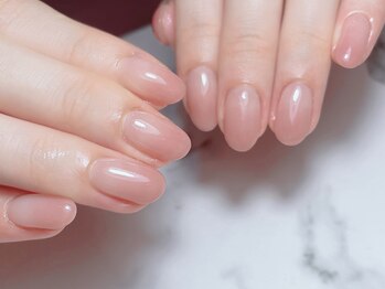 キノネイル(Kino Nail)/マオジェルでちゅるんネイル♪