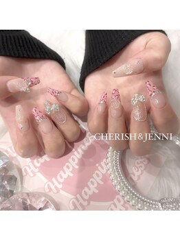 ヒョウ柄ネイル