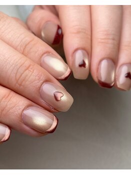 ノイスネイル(noice nail)/2月　monthly design