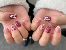 アトリエ アイハ(aiha)/ハートマグネット/リボンネイル