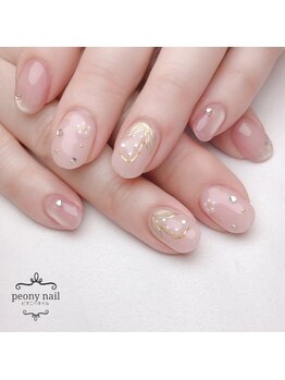 ピオニーネイル(peony nail)/すずらん