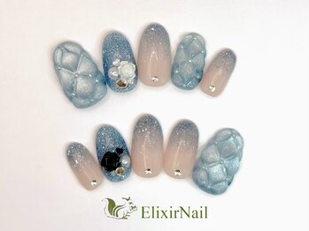 エリクサーネイル 池袋(Elixir Nail)/定額b カジュアル/クーポン使用
